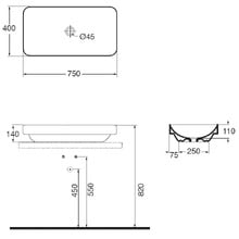 Elegance Semi Inset Basin